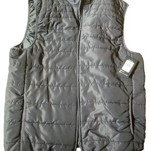 MENS PUFFY VEST NAVY BLUE CHAPS